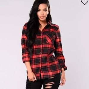 Red Plaid Flannel